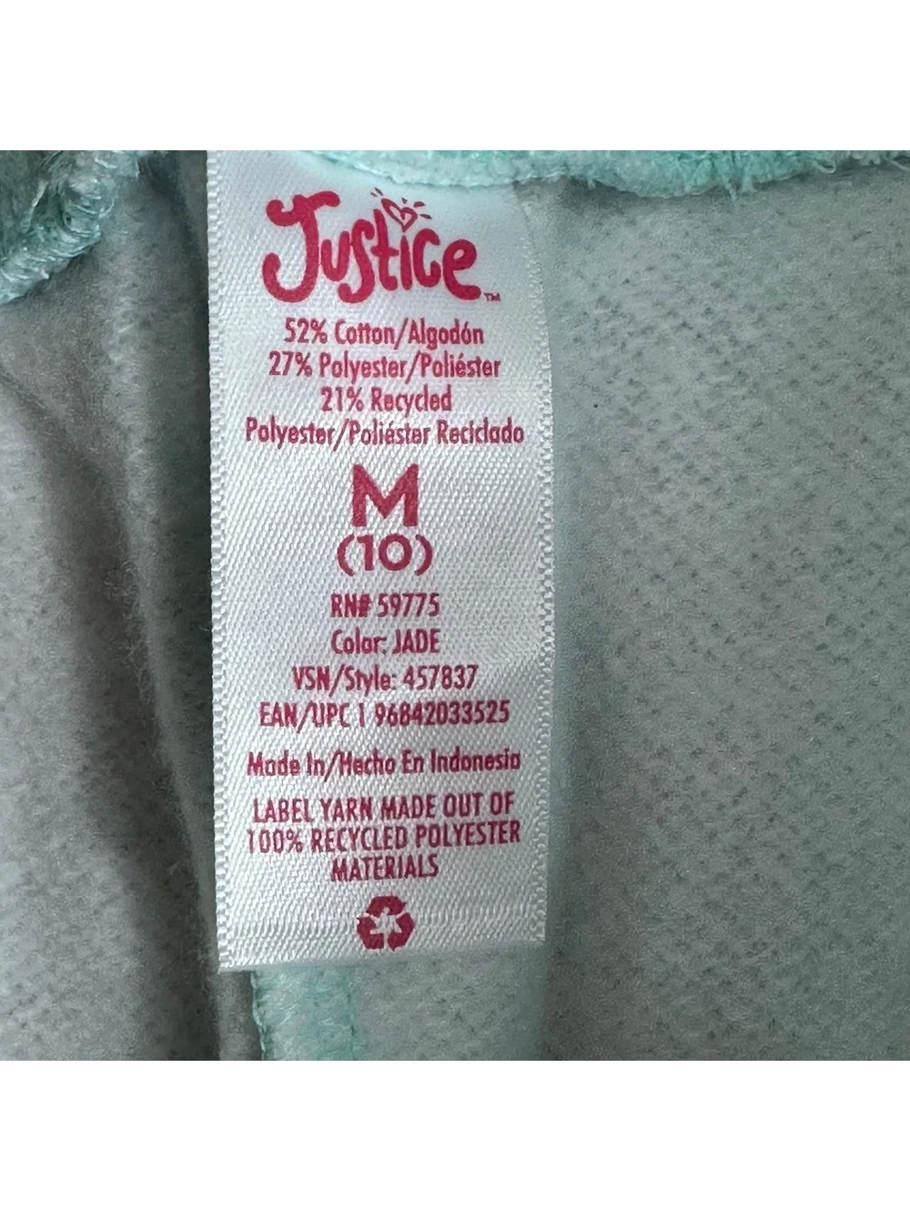 Justice Girls' Tie-Dye Jogger Pants Size M (10)